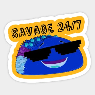 Savage 24/7 Sticker